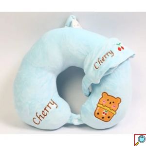 Μαξιλάρι Ταξιδιού U με Μάσκα Ύπνου – Άνεση και Υποστήριξη στον Αυχένα