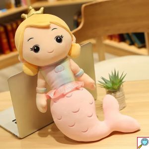 Μεγάλο Μαλακό Λούτρινο Παιχνίδι Γοργόνα - 50cm