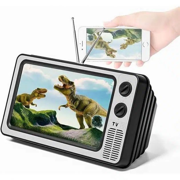 Μεγεθυντικός Φακός Οθόνης 12” Φορητό Home Cinema Κινητού - Θήκη Αύξησης Μεγέθους Οθόνης Κινητού 3D Andowl