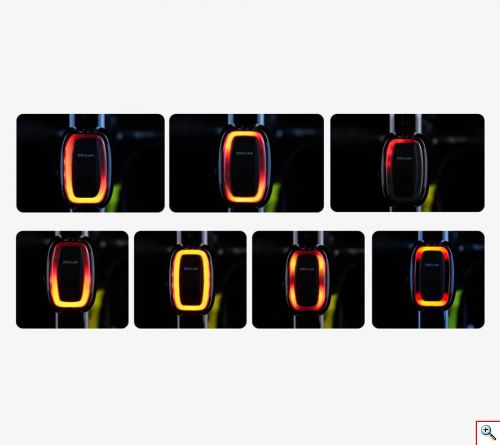 Επαναφορτιζόμενο Αδιάβροχο Οπίσθιο Led Φως Ποδηλάτου Meilan X6