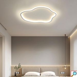Μεταλλική Πλαφονιέρα Οροφής Σύννεφο 50x46cm 43W 3040LM 220V με Ενσωματωμένα LED σε Ψυχρό Λευκό Φωτισμό 6500K - Universo