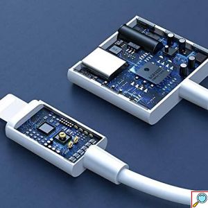 Καλώδιο - Μετατροπέας Lightning Bluetooth σε 3.5mm Headphones Jack & Υποδοχή Lightning - Λευκό