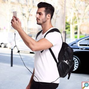 Καλώδιο - Μετατροπέας Lightning Bluetooth σε 3.5mm Headphones Jack & Υποδοχή Lightning - Λευκό