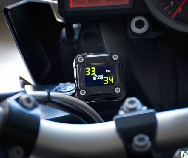 Μετρητής Πίεσης Ελαστικών Μοτοσυκλέτας - SPY TPMS
