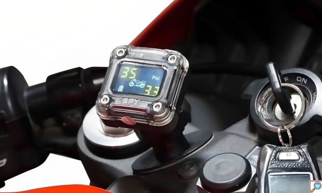 Μετρητής Πίεσης Ελαστικών Μοτοσυκλέτας - SPY TPMS