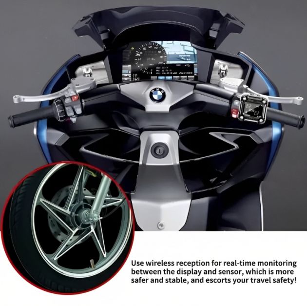 Μετρητής Πίεσης Ελαστικών Μοτοσυκλέτας - SPY TPMS
