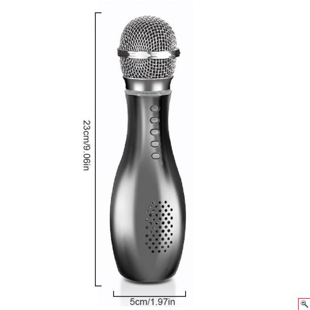 Ασύρματο Bluetooth Μικρόφωνο KARAOKE Ηχείο Mp3 Player Q007