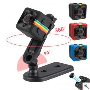 Μικροσκοπική Action Κάμερα Παρακολούθησης με Νυχτερινή Λήψη, Φακό 140°, Full HD 1080p, 12 Megapixel, Μικρόφωνο & Αισθητήρα Κίνησης, Mini DV SQ11 OEM