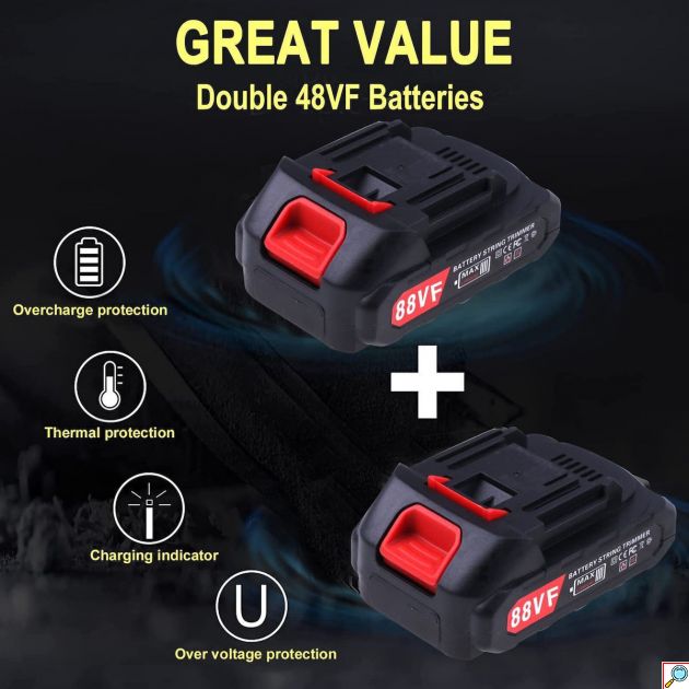 Mini Αλυσοπρίονο Μπαταρίας 36V με Λάμα 15cm για Κλάδεμα