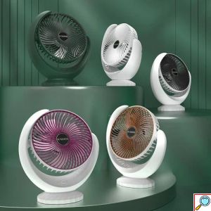 Επιτραπέζιο Ανεμιστηράκι USB 5W με 5 Λεπίδες και 3 Ταχύτητες 