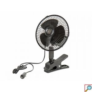 Mini Ανεμιστήρας Αυτοκινήτου 24V 20cm με Κλιπ Στήριξης - KMT Tools