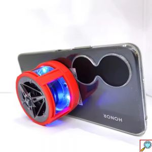 Mini Ασύρματο Bluetooth Μαγνητικό Ηχείο με LED RGB, 5W Ήχος, FM, USB και Κάρτα TF