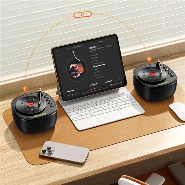 Μίνι Ασύρματο Φορητό Ηχείο Bluetooth 12W - Awei