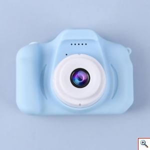 MINI CAM - Ψηφιακή Φωτογραφική Μηχανή & HD Βιντεοκάμερα Με Retro Εφέ Φιλμ, Επαναφορτιζόμενη με USB, TF, Περίβλημα Σιλικόνης, Κατάλληλη για Παιδιά, OEM