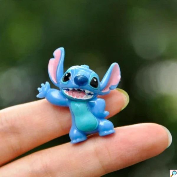 Mini Διακοσμητικές Φιγούρες 12τμχ Τύπου Stitch – Cartoon Σετ Συλλογής για Παιδιά 3+