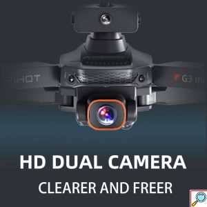 Mini Drone Με Διπλή Κάμερα HD Και Αποφυγή Εμποδίων PiHOT