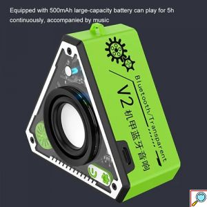 Μίνι φορητό ασύρματο ηχείο Bluetooth V2 – πράσινο