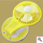 Φορητός Μίνι Ανεμιστήρας με Φως 21 LED