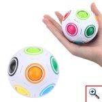 Mini Magic Rainbow Ball Football Fidget Λευκό