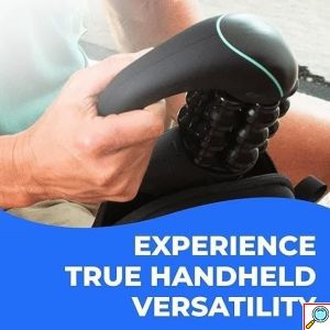 Επαναφορτιζόμενη Συσκευή Κρουστικού Μασάζ με 3 Επίπεδα Έντασης - Powered Rolling Massager