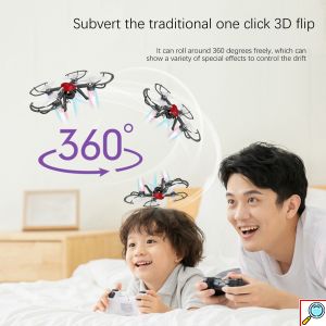 Mini Τηλεκατευθυνόμενο Ελικόπτερο Χειρός Quadcopter Drone 6 Axis Gyro 2.4GHz 4CH 3D-360 Degrees Eversion 