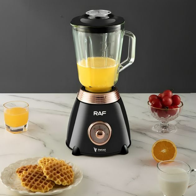 Ηλεκτρικό Μίξερ - Μπλέντερ 1000W - Με Κανάτα 1.5L και Δοχείο Θρυμματισμού - RAF