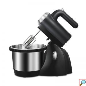 RAF Αυτόματο Πολυλειτουργικό Μίξερ 300W με Inox Περιστρεφόμενο Μπολ 3lt