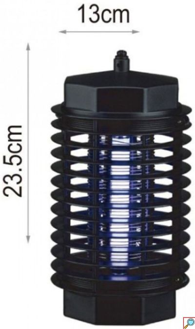 Ηλεκτρική Εντομοπαγίδα Led 4W με Εμβέλεια 15m²- Mosquito Killer