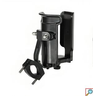 Motowolf Ποτηροθήκη Μηχανής Αλουμινίου για Μπάρα Τιμονιού