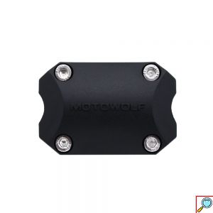 Motowolf Προστατευτικό Πτώσης για Κάγκελα Μοτοσυκλέτας 22mm - 25mm - 28mm - Μαύρο