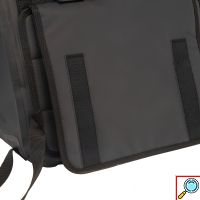 Motowolf Σετ Αδιάβροχων Πλευρικών Σακιδίων για Μηχανή με Ιμάντες & Ανακλαστικά Μαύρο 