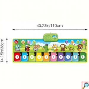 Μουσικό Παιχνίδι Χαλάκι Πιάνο 36 x 110 cm