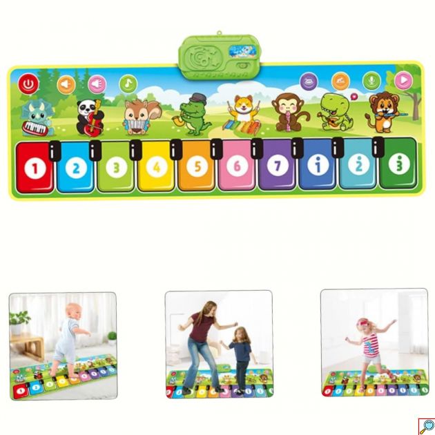 Μουσικό Παιχνίδι Χαλάκι Πιάνο 36 x 110 cm