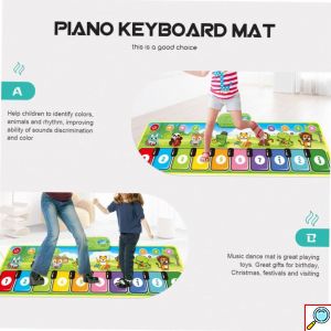 Μουσικό Παιχνίδι Χαλάκι Πιάνο 36 x 110 cm