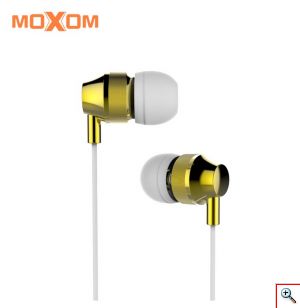 Ενσύρματα Ακουστικά με Μικρόφωνο MOXOM - High Fideli Earphones