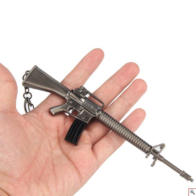 Μεταλλικό Μπρελόκ για Κλειδιά Όπλο - Gun Key Chain 