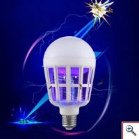 Λάμπα LED & Ηλεκτρικό Εντομοκτόνο 2 σε 1 Εξολοθρευτής Κουνουπιών - Mosquito Killer Lamp
