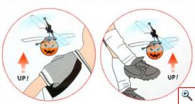 Mini Flyer UFO Flying Saucer – Τηλ/νο Ελικοπτεράκι με Αισθητήρα Υψόμετρου