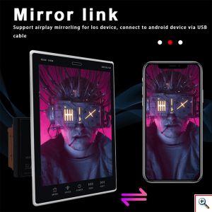 Multimedia Android 10 Ελληνικό GPS & Menu 9,5