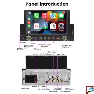Multimedia Οθόνη Αφής 6.2