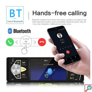 Multimedia Universal HD Οθόνη 4 - Ηχοσύστημα 1DIN Bluetooth, Handsfree, MP5 / MP3 / USB / SD / FM / AUX / Mirrorlink με Τηλεχειριστήριο