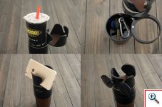 Πολυχρηστική Ποτηροθήκη Αυτοκινήτου 5 σε 1