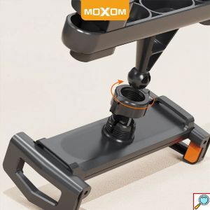 Βάση Tablet & Κινητού για Κάθισμα Αυτοκινήτου με Ρυθμιζόμενα Άγκιστρα - Moxom