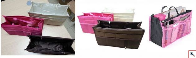 Τσαντάκι Organizer με Πολλές Διαφορετικές Θήκες σε 3 Χρώματα