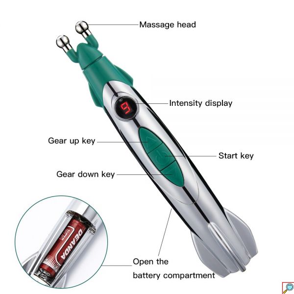 Φορητή Συσκευή / Στυλό Ηλεκτροβελονισμού - Electronic Pain Relief Pen για Αυτοθεραπεία και Ανακούφιση από Πόνους