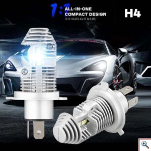 NovSight® LED Λάμπες Αυτοκινήτου H4 40W 12000Lm 6000K - Λαμπτήρες Πορείας Car LED Headlights N36