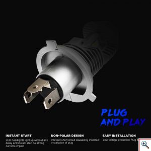 NovSight® LED Λάμπες Αυτοκινήτου H4 40W 12000Lm 6000K - Λαμπτήρες Πορείας Car LED Headlights N36