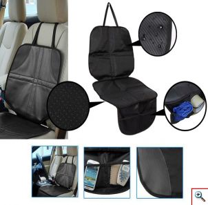 Προστατευτικό Κάλυμμα Καθίσματος Αυτοκινήτου για Παιδικό Κάθισμα με Θήκες 