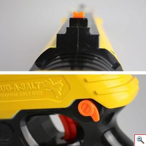 SALTBLAST Εξολοθρευτής Αλατιού Κουνουπιών, Μυγών, Εντόμων - Όπλο Αλατιού Μυγοσκοτώστρα & Αντικουνουπικό - Salt Gun for Bugs