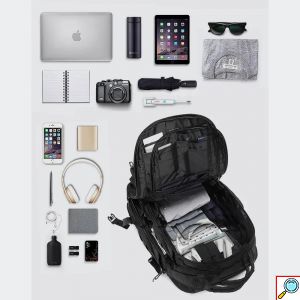 Ozuko Ανδρικό Σακίδιο Πλάτης 25.2L – Αδιάβροχο Backpack με 